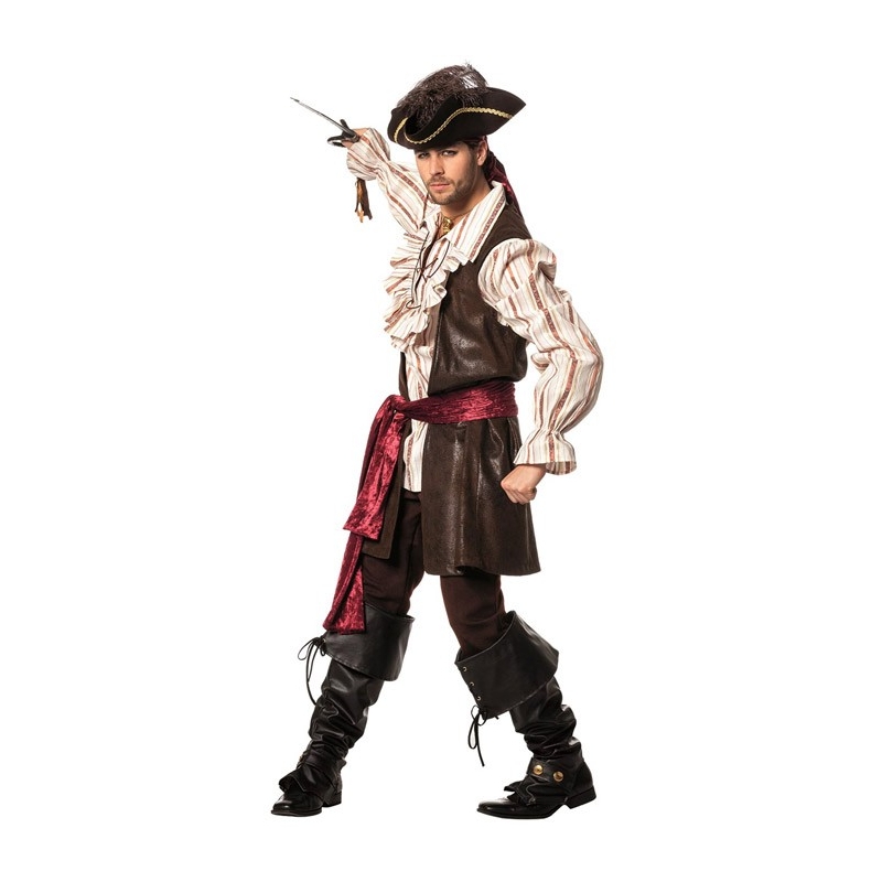 déguisement de pirate pour homme haute qualité, incarnez un véritable pirate des caraïbes