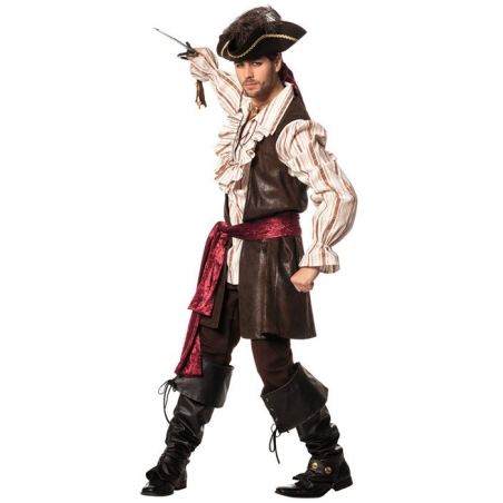 déguisement de pirate pour homme haute qualité, incarnez un véritable pirate des caraïbes déguisement de pirate pour homme haute qualité, incarnez un véritable pirate des caraïbes