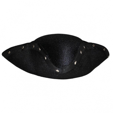 Chapeau de pirate noir adulte