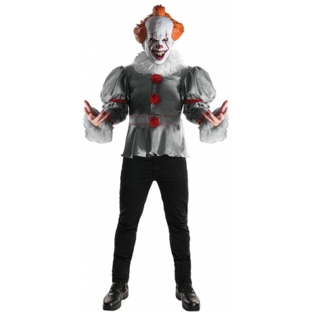 Déguisement clown Ça officiel avec masque en latex - film d'horreur
