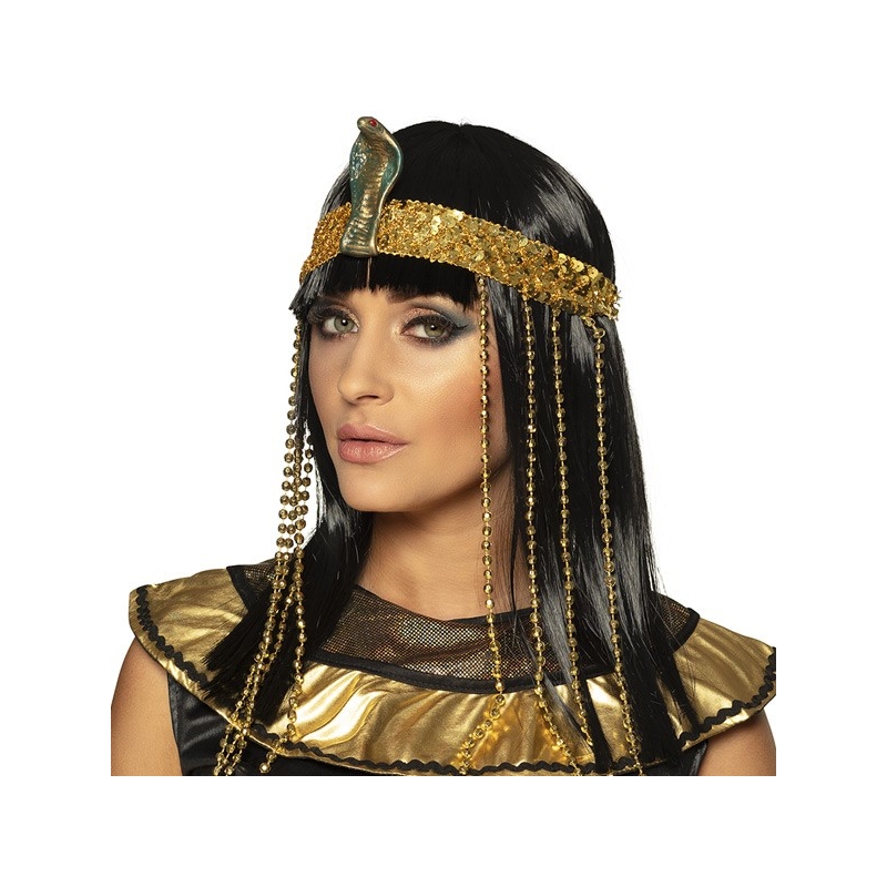 Perruque Reine Égyptienne femme