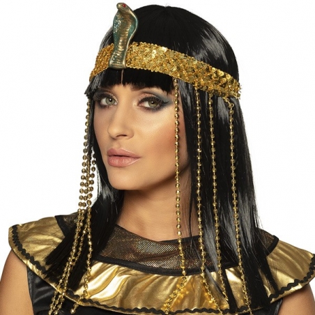 Perruque Reine Égyptienne femme