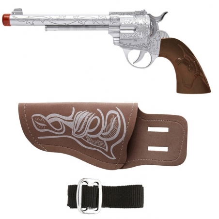 Pistolet de Cowboy avec ceinture et holster