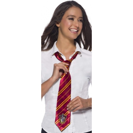 Cravate Harry Potter Gryffondor sous licence officielle Cravate Harry Potter Gryffondor sous licence officielle