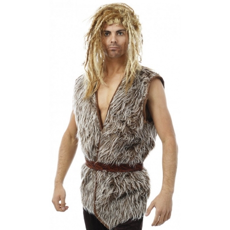 Gilet Viking fausse fourrure