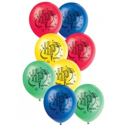 Lot de 8 ballons Harry Potter de 30,4 cm de diamètre idéal pour fêter un anniversaire sur le thème de Harry Potter