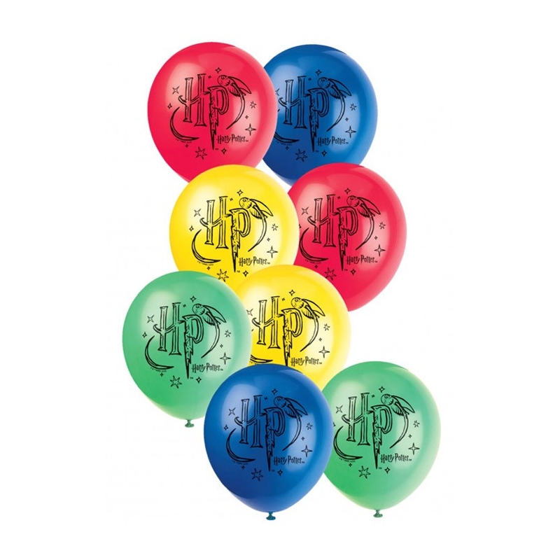 Ballons Harry Potter x 8