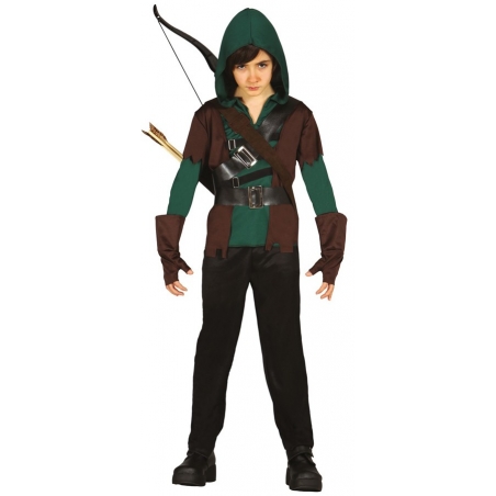 déguisement d'archer pour enfant, idéal pour incarner un super héros digne du célèbre Arrow déguisement d'archer pour enfant, idéal pour incarner un super héros digne du célèbre Arrow