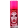 Spray cheveux couleur rose fluo