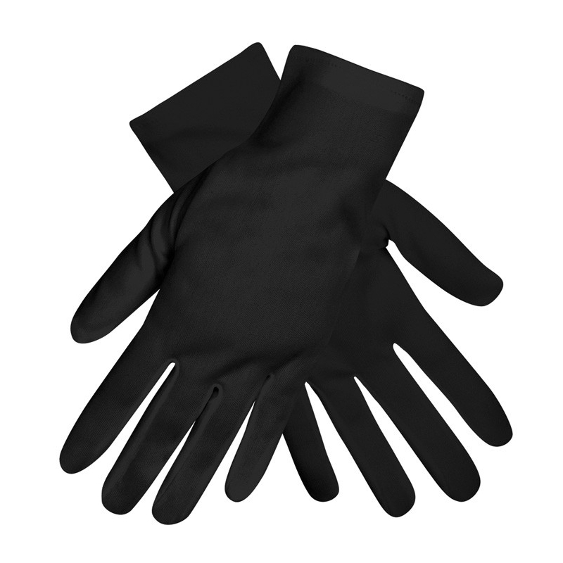 Paire de gants noirs pour adulte, un accessoire idéal pour compléter de nombreux déguisements
