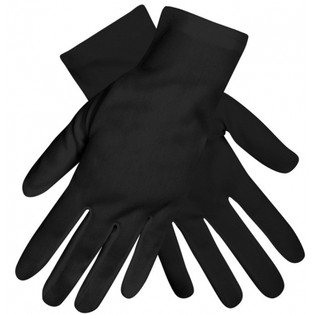 Paire de gants noirs pour adulte, un accessoire idéal pour compléter de nombreux déguisements