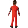 Costume Power Ranger rouge rembourré avec masque
