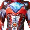 Torse rembourré, déguisement de Power Ranger rouge pour enfants de 3 à 8 ans