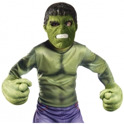 Hulk gants et masque - Kit Marvel Avengers pour enfant