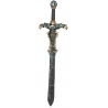 Épée médiévale avec tête de mort 120 cm