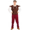 Costume d'aubergiste d'époque médiévale pour homme, disponible à partir de la taille S jusqu'au XL Costume d'aubergiste d'époque médiévale pour homme, disponible à partir de la taille S jusqu'au XL