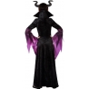 Robe maléfique pour fille de 3 ans à 12 ans idéale pour une fête d'Halloween ou le carnaval