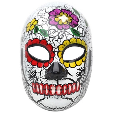 Masque mexicain jour des morts - la magie du déguisement