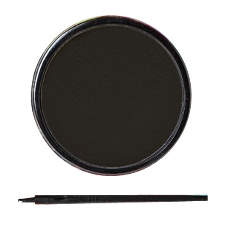 Maquillage à l'eau noir avec pinceau Maquillage à l'eau noir avec pinceau