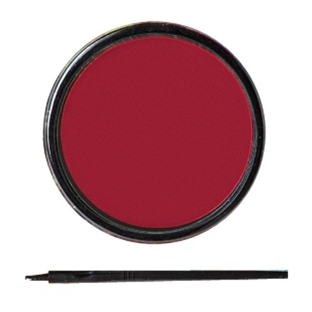 Maquillage à l'eau de couleur rouge avec pinceau, idéal pour vos maquillages pour halloween et carnaval