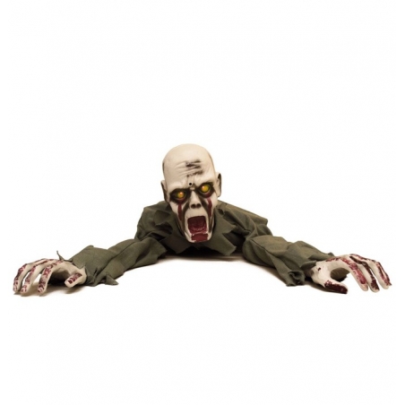 Zombie rampant animé et sonore, une décoration effroyablement originale pour halloween