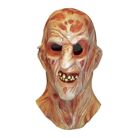 Masque de Freddy Krueger sous licence officielle, un masque intégral en latex pour incarner le célèbre tueur en série Masque de Freddy Krueger sous licence officielle, un masque intégral en latex pour incarner le célèbre tueur en série