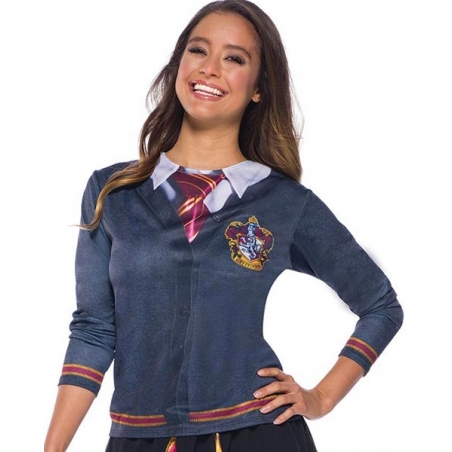 T-shirt Harry Potter pour femme aux couleurs de Gryffondor T-shirt Harry Potter pour femme aux couleurs de Gryffondor