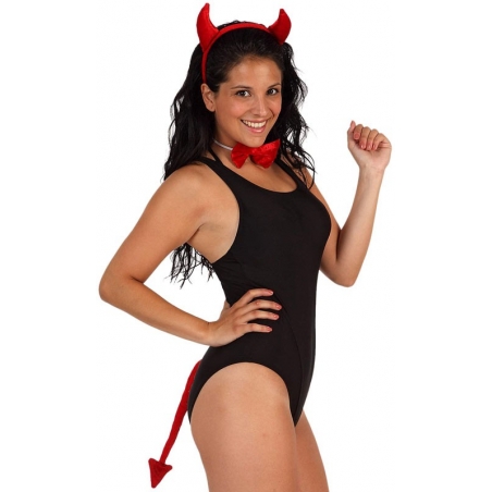 Set accessoire déguisement diablesse sexy Set accessoire déguisement diablesse sexy