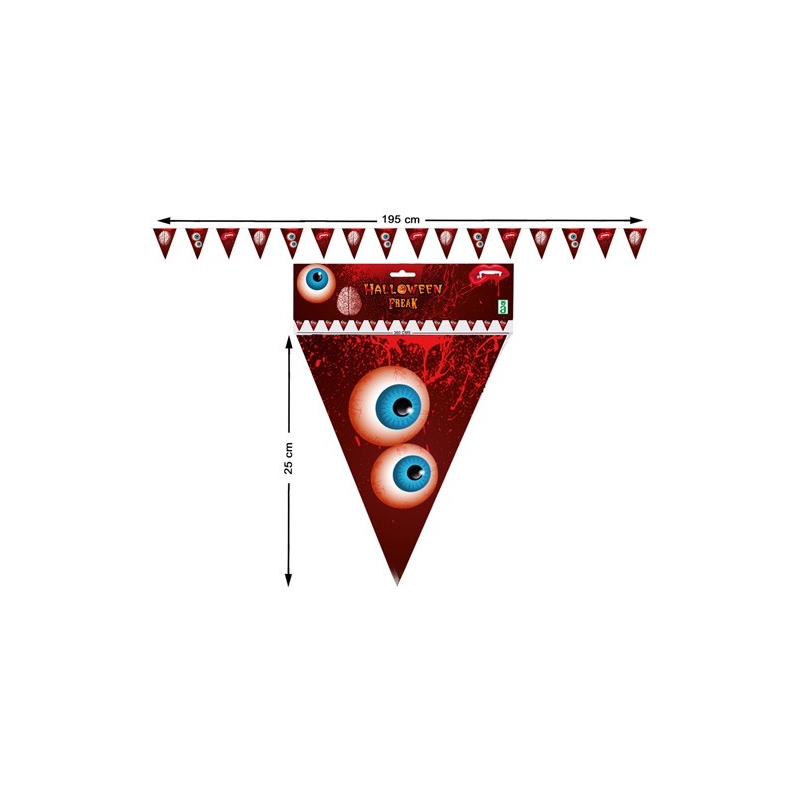 Guirlande sanglante idéale pour réaliser votre décoration pour Halloween 