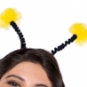 serre-tête avec antennes d'abeille, accessoire du déguisement d'abeille pour femme