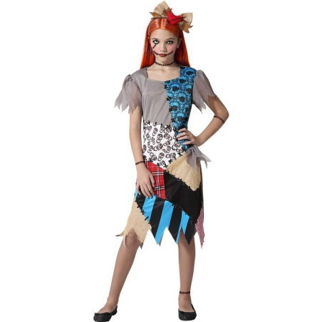 Déguisement poupée vaudou fille