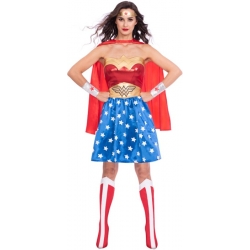 Déguisement Wonder Woman Classique femme incarnez une super héroine DC Comics