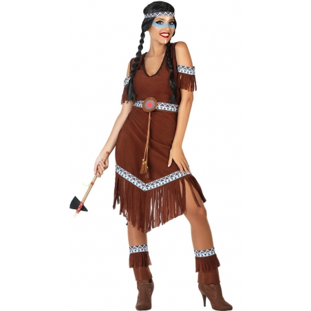 Déguisement femme indienne squaw