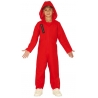 Combinaison rouge pour garçons et filles de 5 à 14 ans, déguisement de voleur pour enfants Combinaison rouge pour garçons et filles de 5 à 14 ans, déguisement de voleur pour enfants