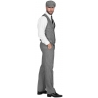 Costume années 20 gris pour homme bookmaker Tommy Shelby inspiré de la série TV - Peaky Blinders Costume années 20 gris pour homme bookmaker Tommy Shelby inspiré de la série TV - Peaky Blinders
