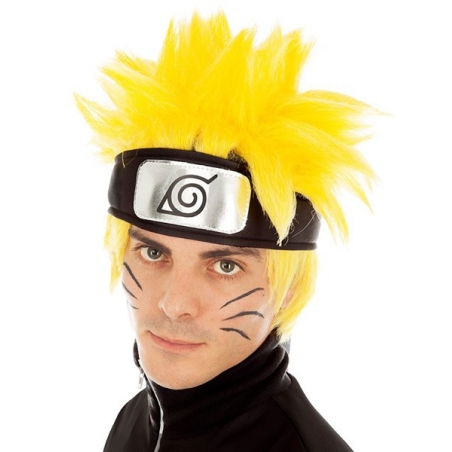 Perruque Naruto Shippuden pour adulte sous licence officielle - Manga & dessins animés