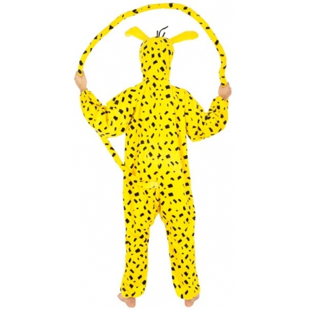 Costume Marsupilami pour enfant sous licence officielle, personnage de bande dessinée Costume Marsupilami pour enfant sous licence officielle, personnage de bande dessinée