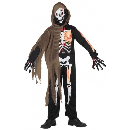 Déguisement squelette halloween enfant