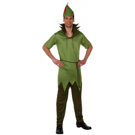 Déguisement homme des forêts, peter pan