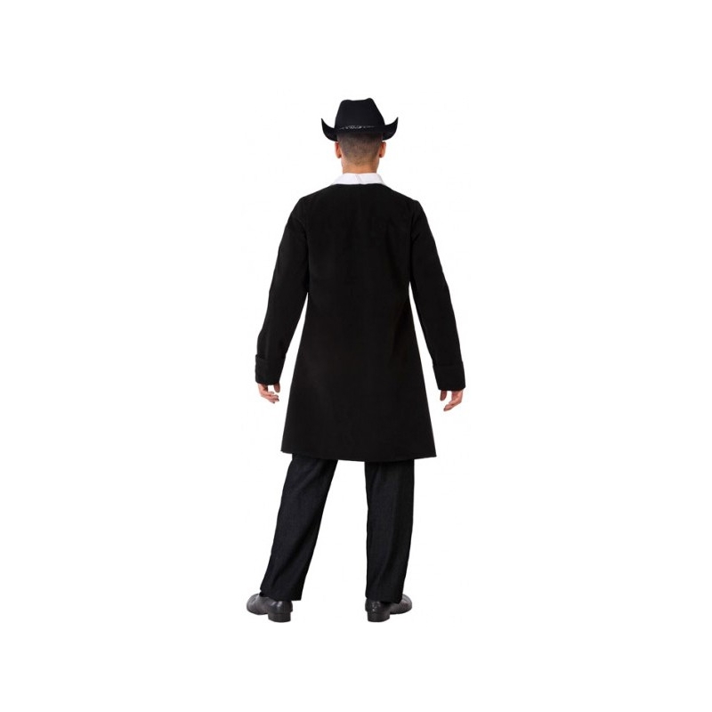 déguisement shérif noir pour homme idéal pour une soirée Western