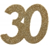 confettis âges 30 ans pailleté or