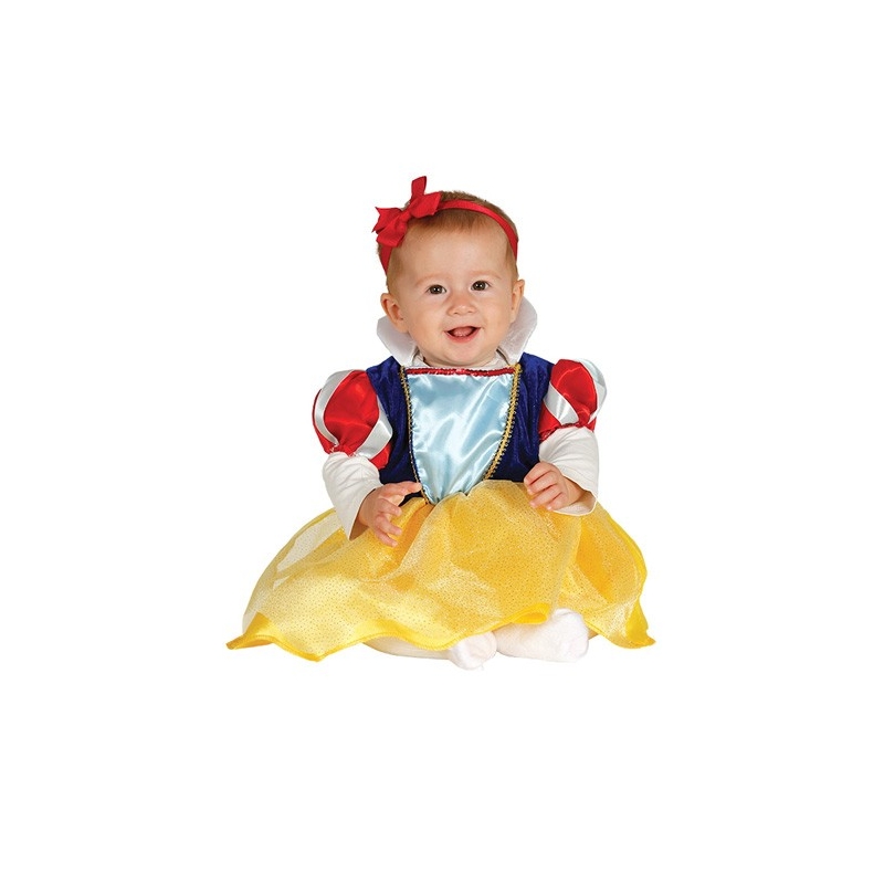 Déguisement de princesse pour bébé, robe de princesse de dessin animé 0 à 6 mois et 6 à 12 mois