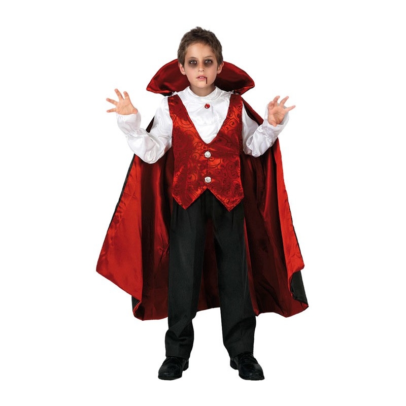 Déguisement de vampire pour garçon de 3 à 12 ans - costume halloween