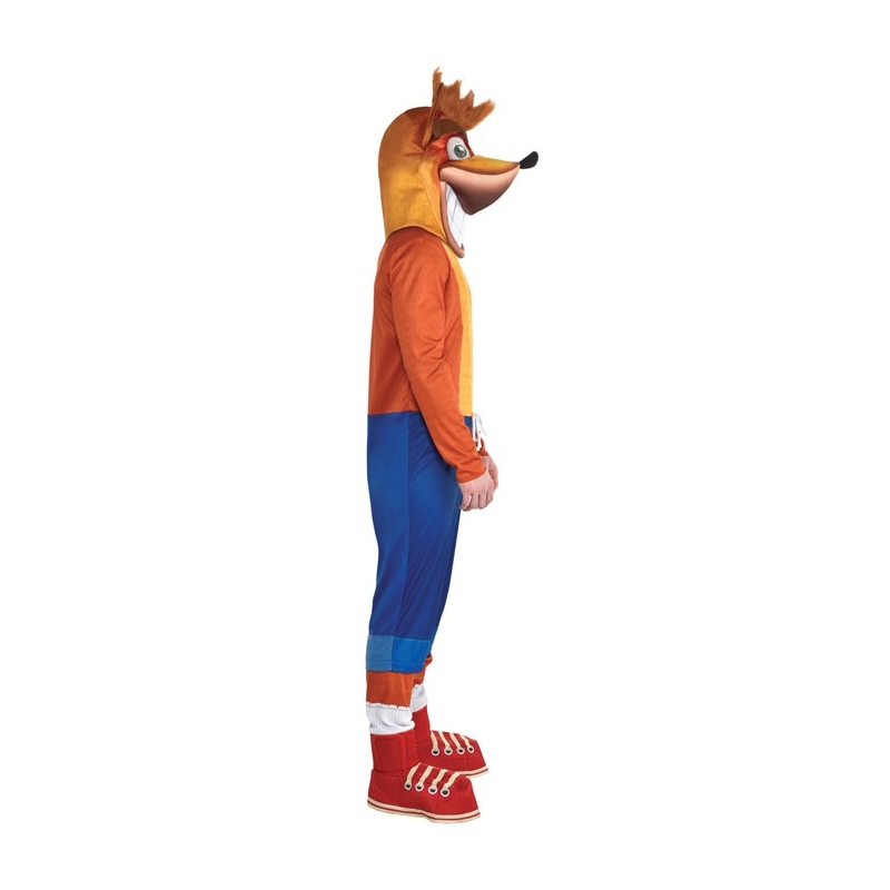 déguisement jeu vidéo PlayStation, incarnez le célèbre Crash Bandicoot grâce à ce costume officiel