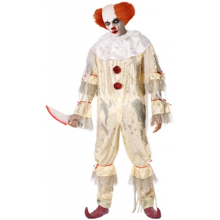 Horror Pennywise Le Costume de Clown aux Femmes Halloween Carnaval