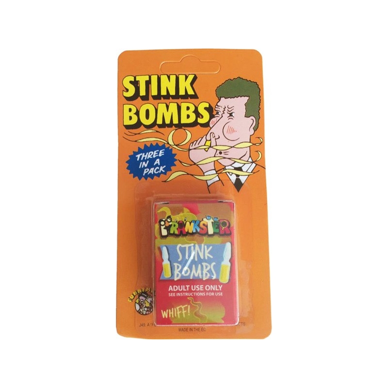 Boules puantes boîte de 3, cassez le flacon pour libérer une odeur nauséabonde