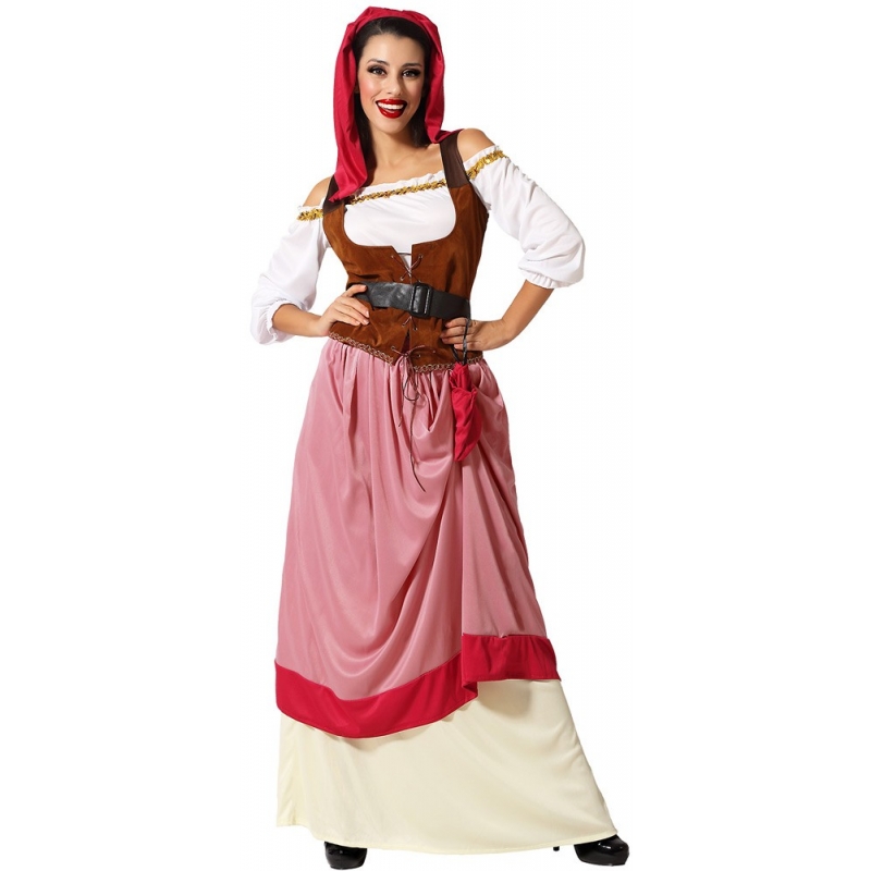 Déguisement aubergiste médiévale femme