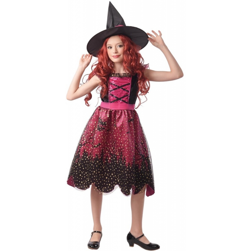 Balai De Sorcière Rose Fluo Halloween - Longueur 98 Cm - Plastique - Décoratif Pour Déguisement Ou Décoration - 11