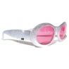 Lunettes disco à paillettes Lunettes disco à paillettes