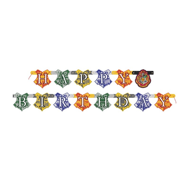 Guirlande anniversaire Harry Potter - La magie du déguisement
